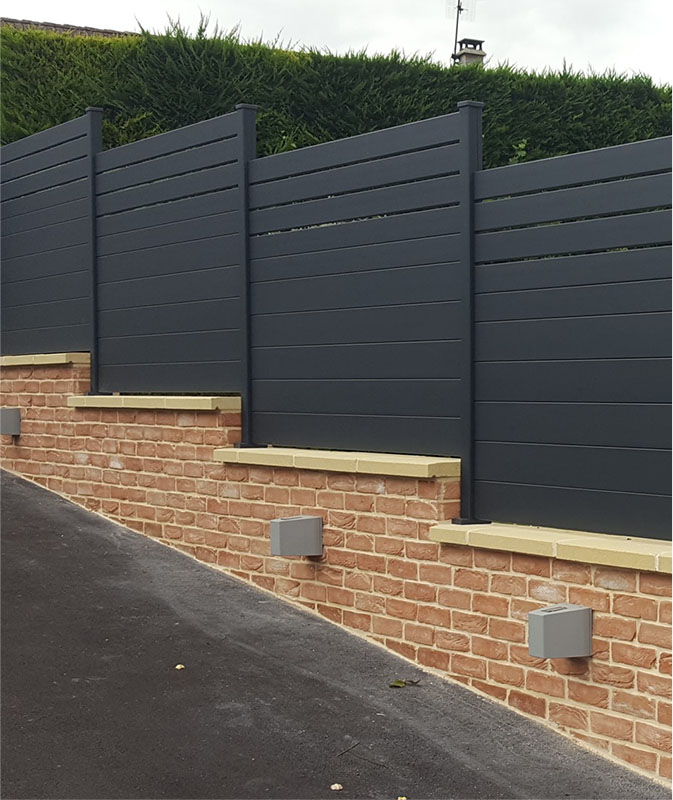 Bande De Brise-vue Imprimée Pour Clôture - Planche Décorative En PES 151-180 Cm - Zaundruck Allemagne